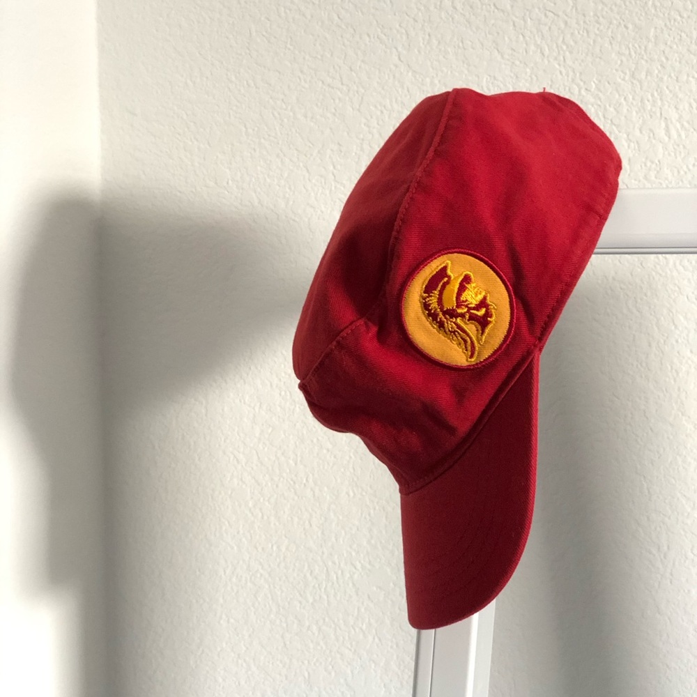 USC Trojan army/hunter hat red